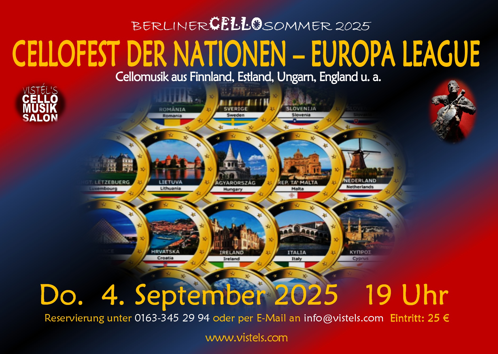 POSTKARTE -EUROPA – BCS 2025
