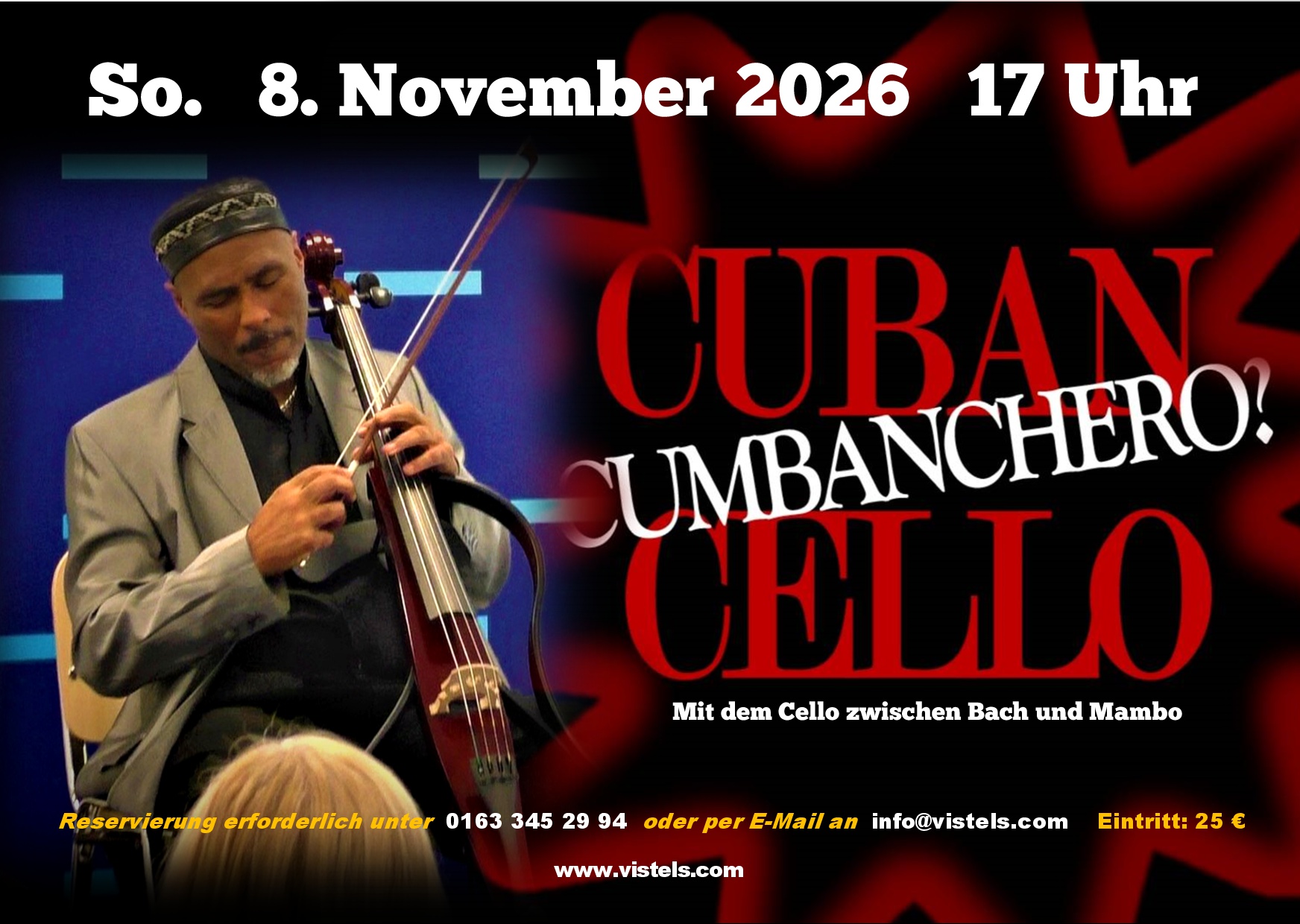 POSTKARTE – CUBAN CELLO 2026